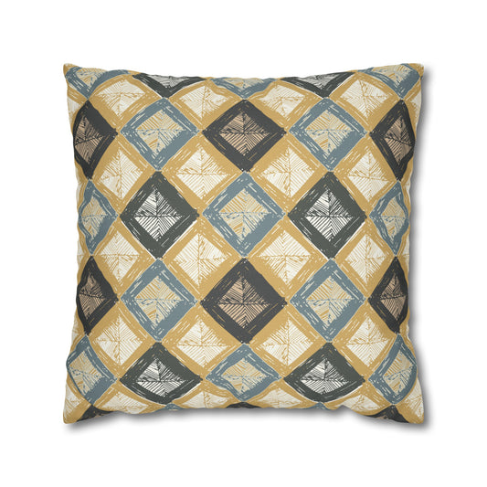 Spun Polyester Square Pillowcase