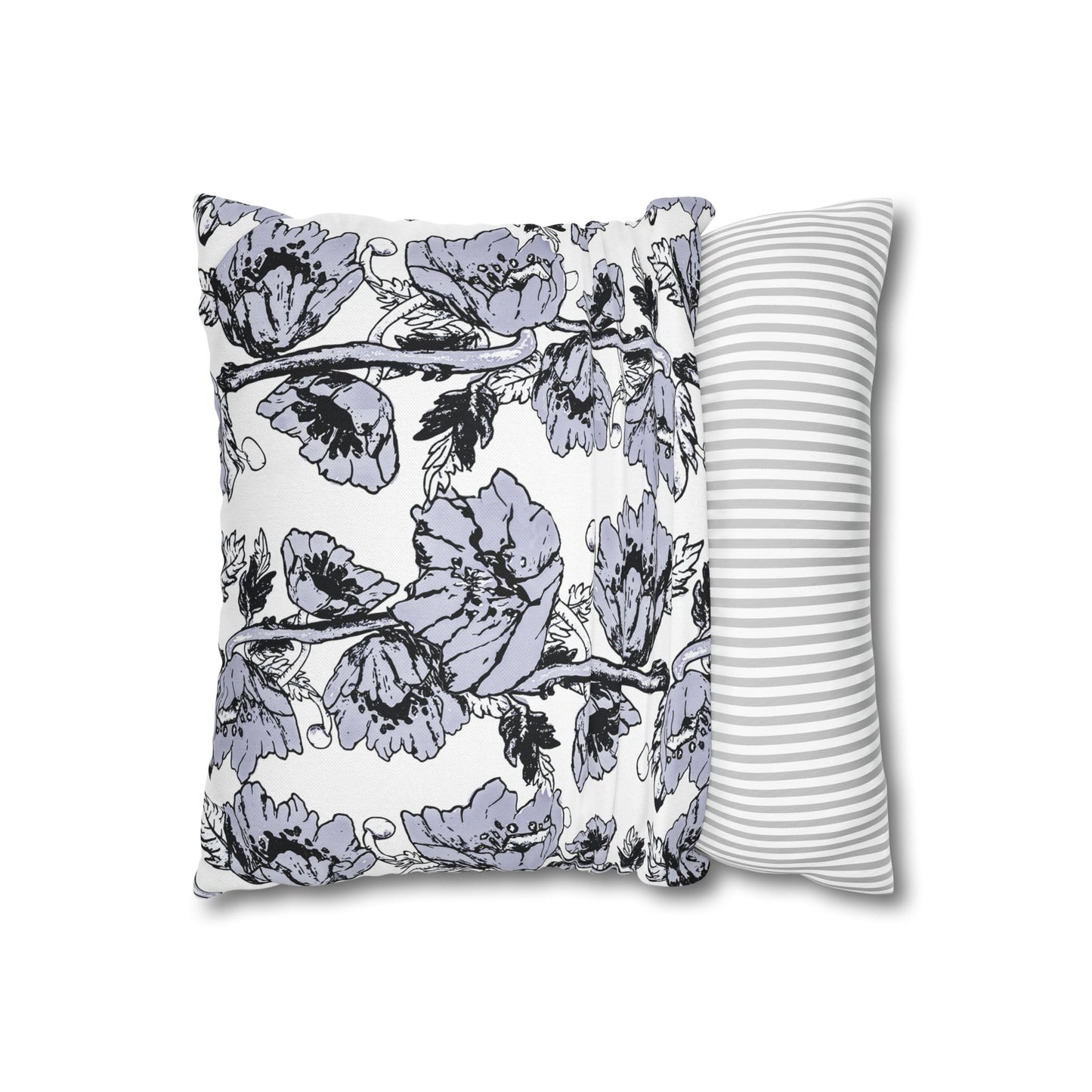 Spun Polyester Square Pillowcase