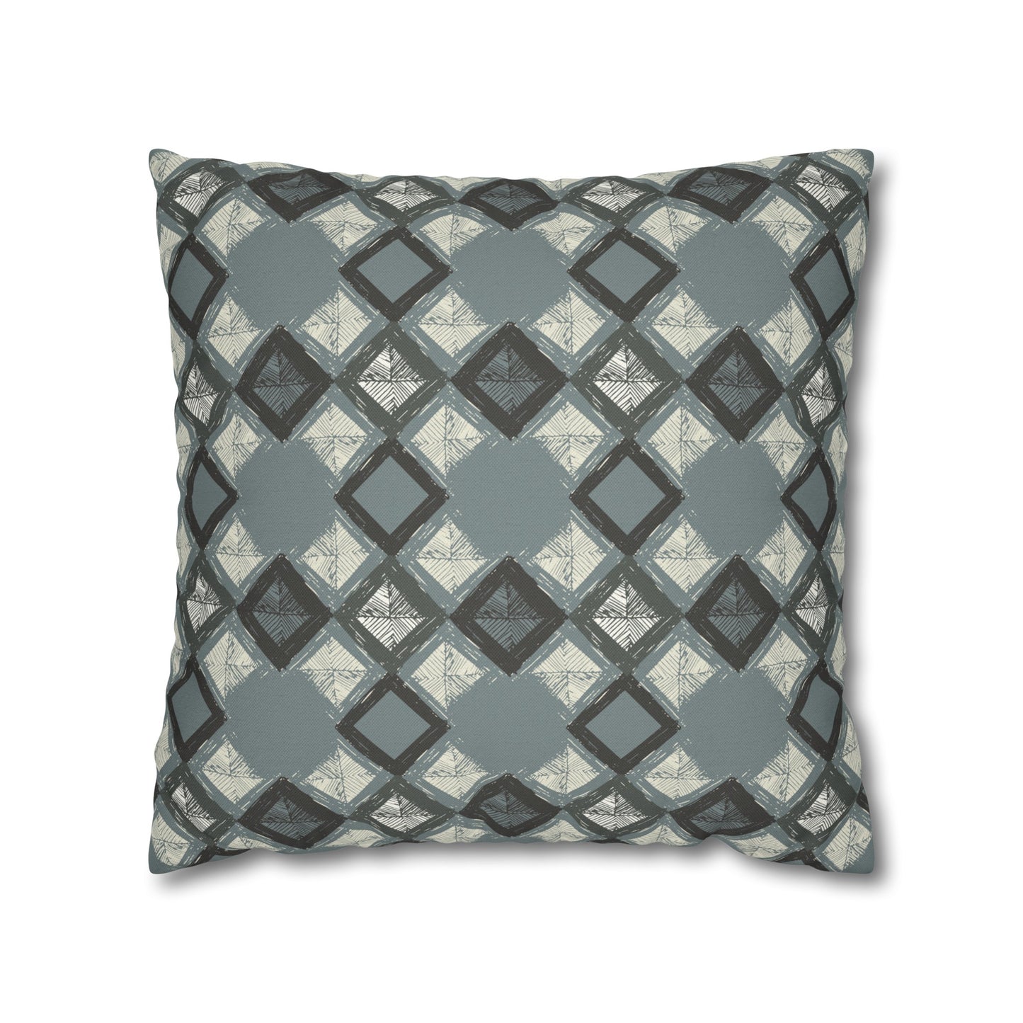 Spun Polyester Square Pillowcase