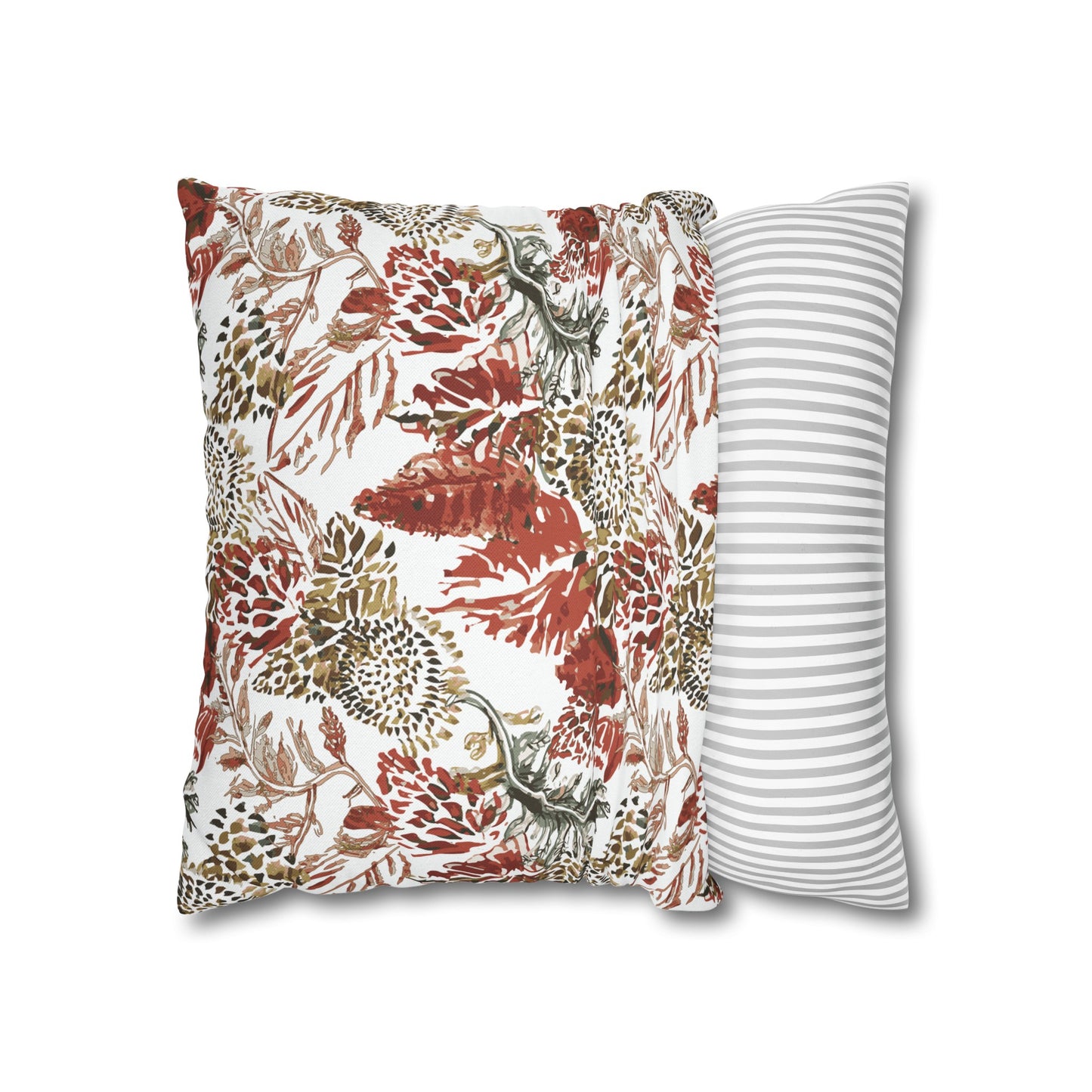 Spun Polyester Square Pillowcase