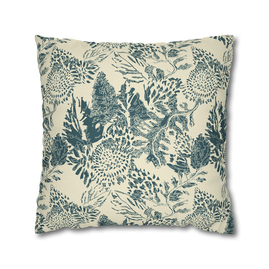 Spun Polyester Square Pillowcase