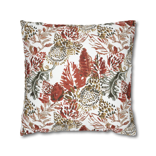 Spun Polyester Square Pillowcase