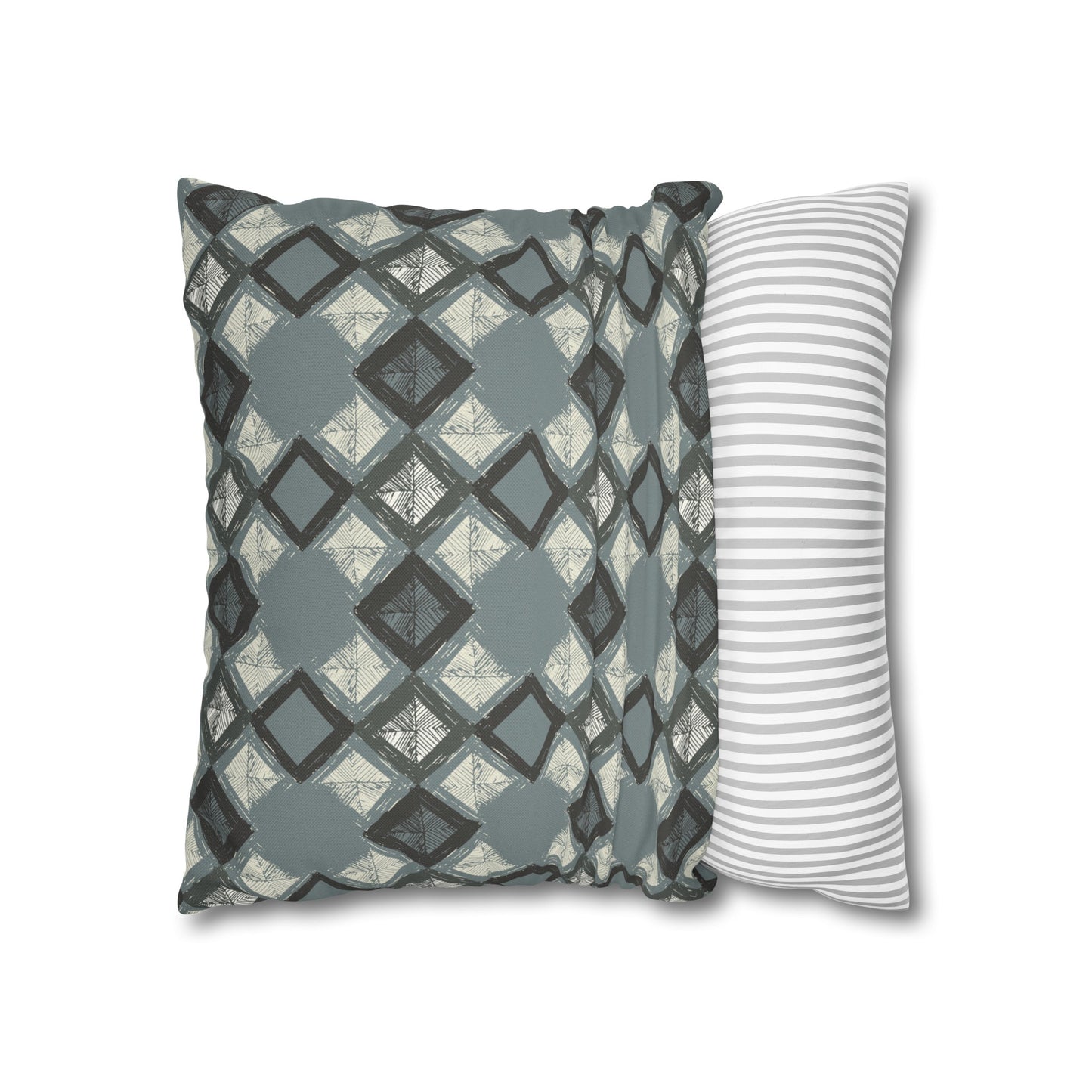 Spun Polyester Square Pillowcase