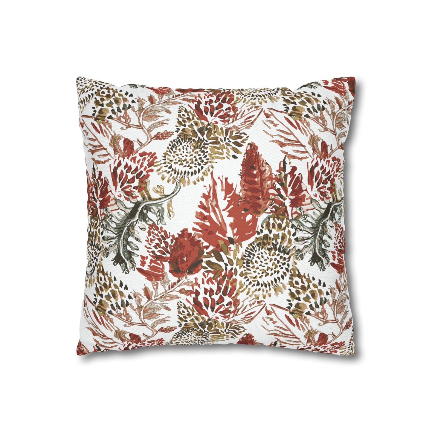 Spun Polyester Square Pillowcase