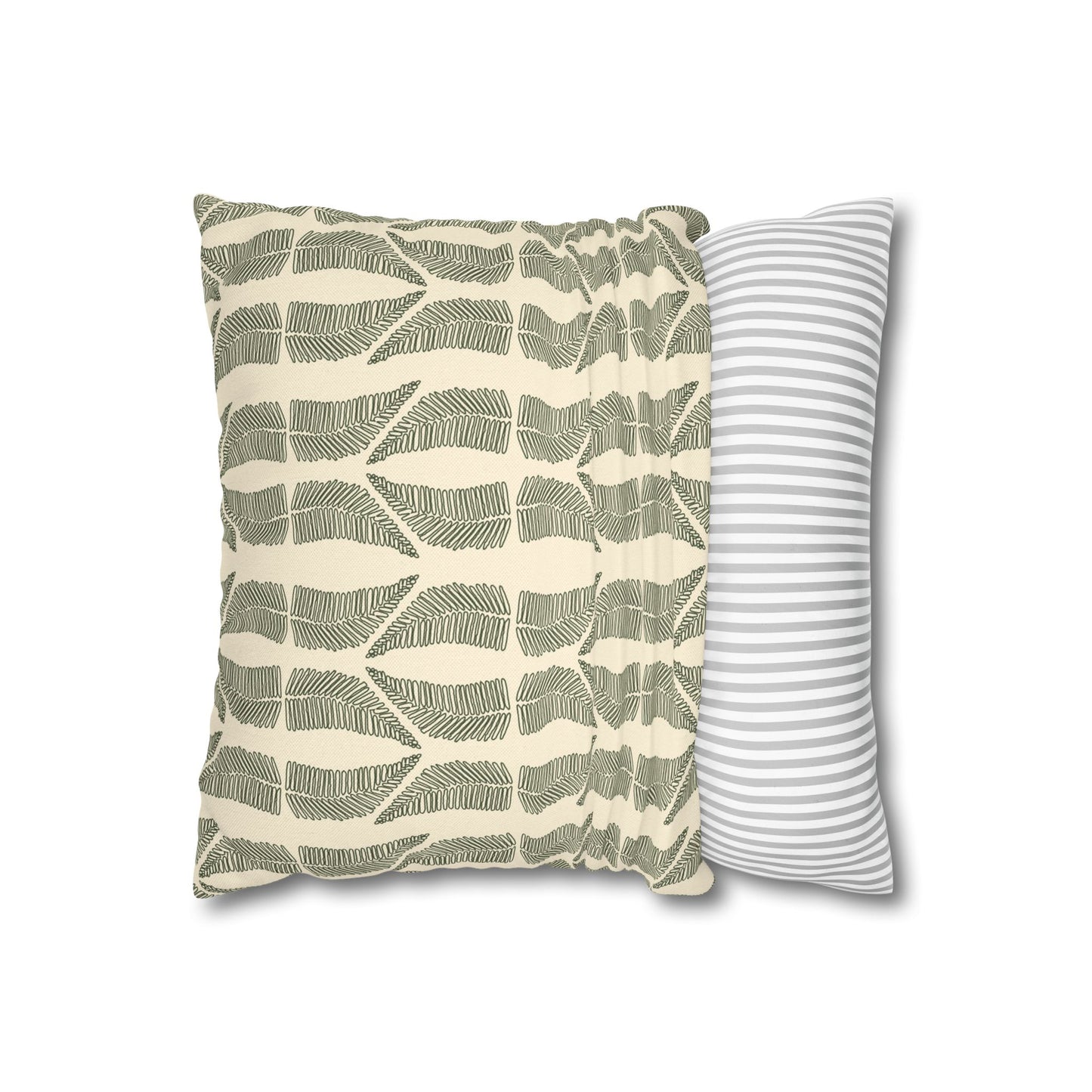 Spun Polyester Square Pillowcase